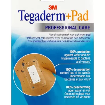 Tegaderm + PAD Адгезивные повязки 3M