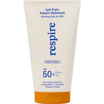 Hydratisierende Frische Sonnenmilch SPF50+ Respire 150ml