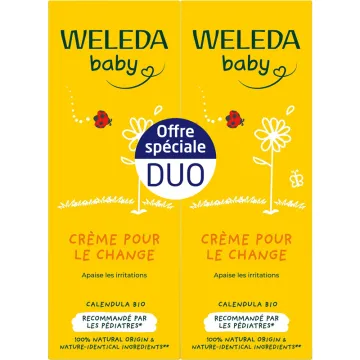 Crema para el cambio de pañal Weleda Bebé Caléndula Bio 75 ml