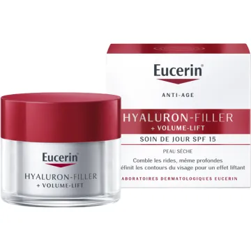 Eucerin Hyaluron Filler Volume Soin de Jour Peau Sèche 50 ml
