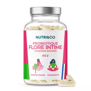 Nutri&amp;Co Probiotic Intimate Flora 60 Capsule