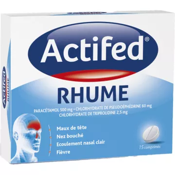 Actifed Rhume 15 Comprimés