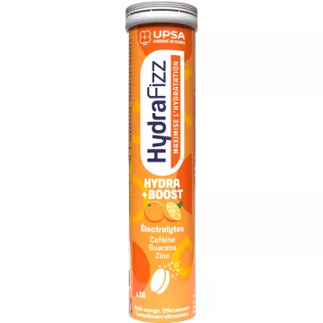 UPSA Hydrafizz Hydra + Boost 16 effervescent tablets