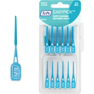 Palillos de silicona TePe EasyPick x36