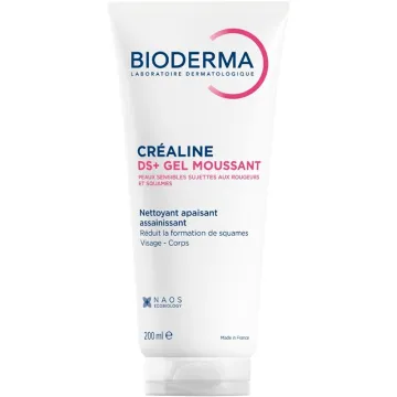Bioderma Créaline DS+ Gel Moussant Nettoyant Apaisant 200 ml