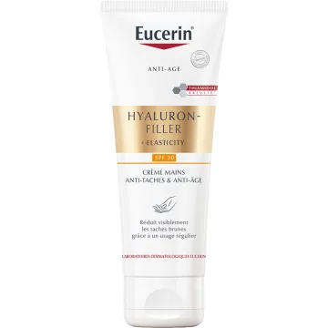 Eucerin Hyaluron-Filler + Elasticity Crème Mains Anti-Taches 75 ml