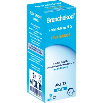 BRONCHOKOD GE 5% SOLUÇÃO ORAL S / S 250 ML