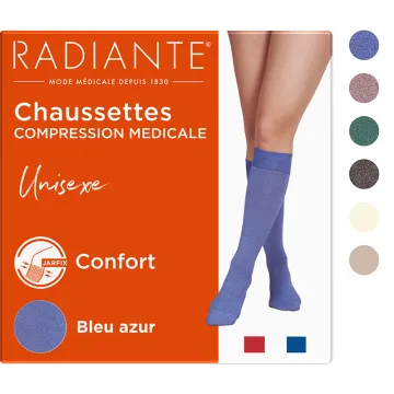 Chaussettes de Contention Unisexe Ressource Classe 2 Jarfix Radiante