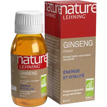 Nature Lehning Ginseng Panax Extrait 60 ml