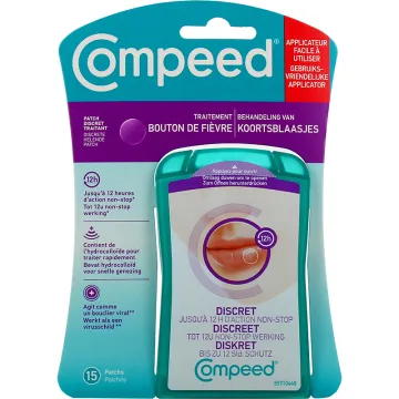 Patchs Bouton de Fièvre Discret Compeed