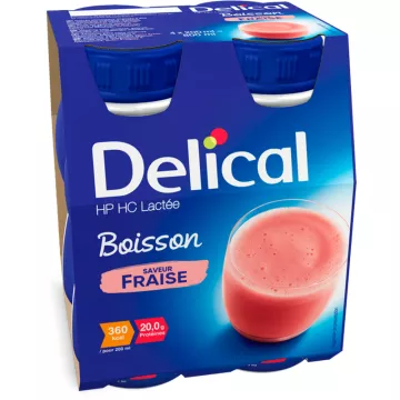Delical Boisson HP HC Lactée 4x200ml