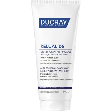 Ducray Kelual DS Gel Nettoyant Anti-Squames 200 ml