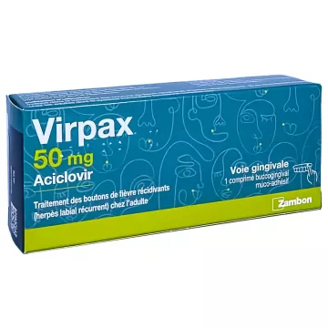 Virpax 50 Mg 1 Bukkogingival-Tablette