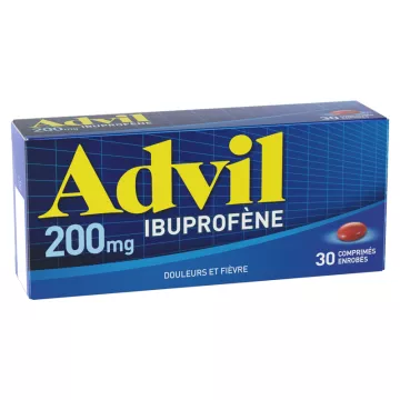 Advil 200 mg 30 tabletas