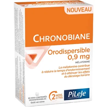Chronobiane Melatonina Orodispersível 0,9 mg Pileje comprimidos