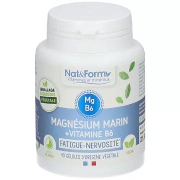 Nat & Form Magnesium + B6 Kapseln