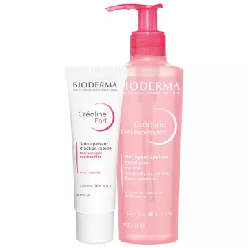 Bioderma Крем для ухода за чувствительной кожей против раздражения для лица Créaline