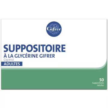 Глицерин SUPOSITOIRE ВЗРОСЛЫХ GIFRER BOX 50