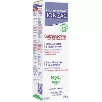 Jonzac Sublimactive Anti-Âge Contour Yeux et Lèvres 15 ml