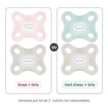 Mam Sucette Comfort 0-2 Mois lot de 2 Ref 15 ou 16