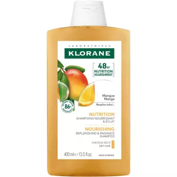Klorane Champú Nutritivo de Mango para Cabello Seco