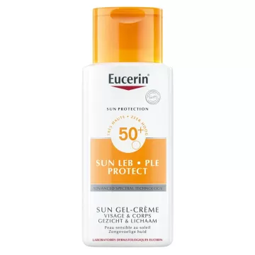 Eucerin SUN Protección LEB textura SPF50 Gel Crema 150ml