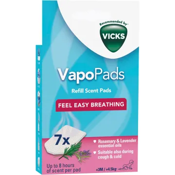 Vicks VapoPads Romarin Lavande 