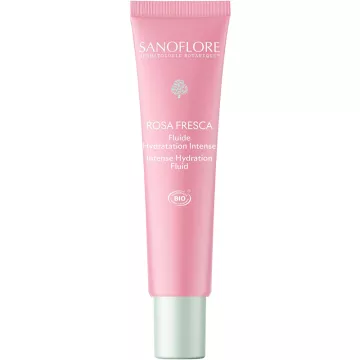 Sanoflore Rosa Fresca Intense Moisturizing Fluid 40 ml