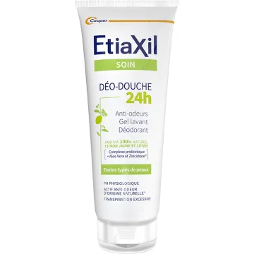 Etiaxil Gel Lavant Déo-Douche 24H Tous Types de Peaux 200 ml