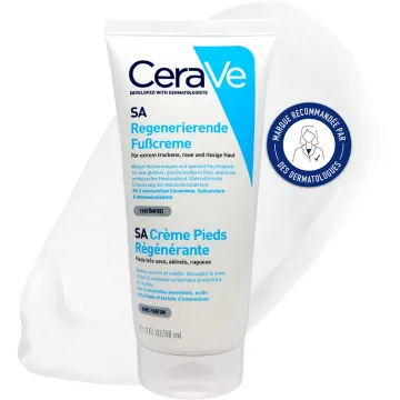 CeraVe Crème Pieds Régénérante Pieds secs et callosités
