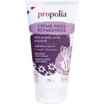 Propolia Organic Dry Foot Cream: Repairs and Nourishes, 75 ml