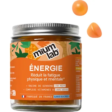 MiumLab Zuckerfreie Energie 42 Gummies