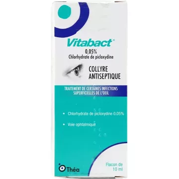 Vitabact 0,05% Antiseptische Oogdruppels 10ml