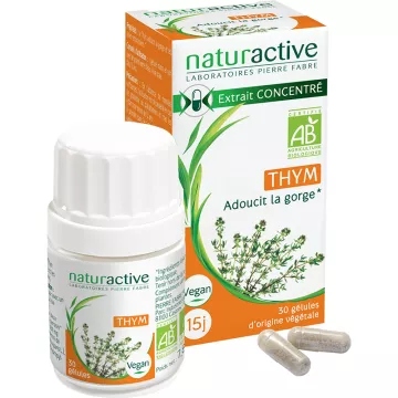 Naturactive Tomillo Ecológico 30 cápsulas