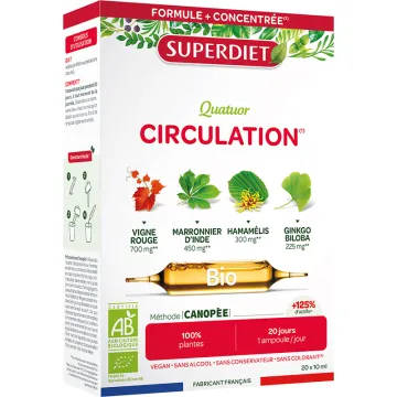 Superdiet Quatuor Circulation Bio