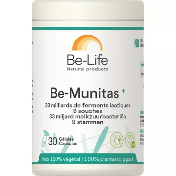 Be-Life Be-Munitas+ Ferments Lactiques 30 gélules