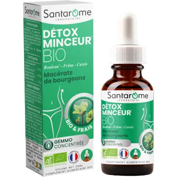 Santarome Complexe Bourgeons Bio Détox Minceur 30 ml