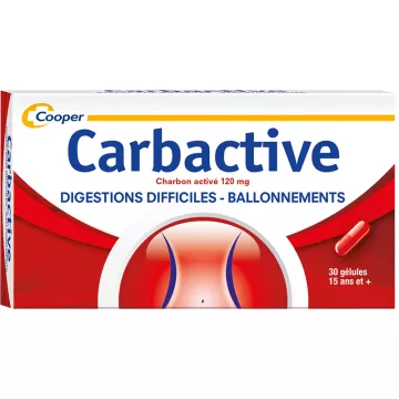 120mg CÁPSULA CARBACTIVE - 30 CAPSULAS CAJA