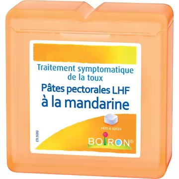 Pastas peitorais Boiron Mandarina - Tosse 70g