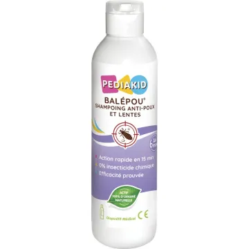 Pediakid Balépou Champô Anti-Piolhos e Lendinhas 200 ml
