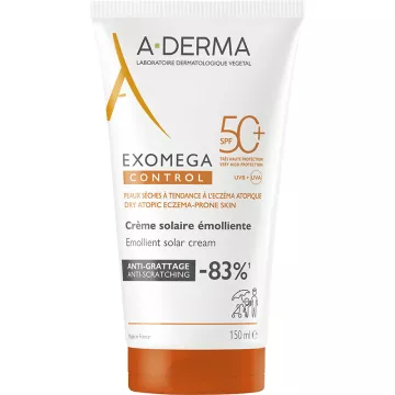A-Derma Exomega Creme Solar Emoliente SFP50+ 150 ml