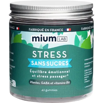 MiumLab Stress senza zucchero 42 gommine