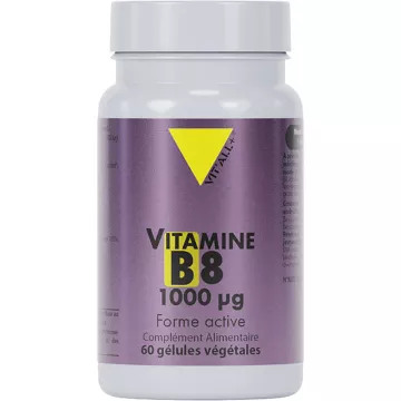 Vitall+ Vitamina B8 1000µg 60 cápsulas vegetais