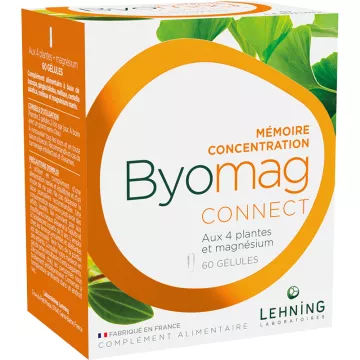 Byomag Connect Memory Concentration 60 Capsules