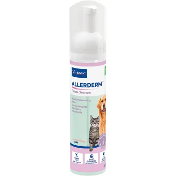 Allerderm Mousse Nettoyante Chat & Chien 200ml