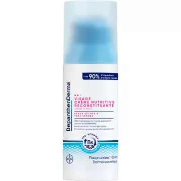 Bepanthenderma Voedende Aanvullende Gezichtscrème 50 ml