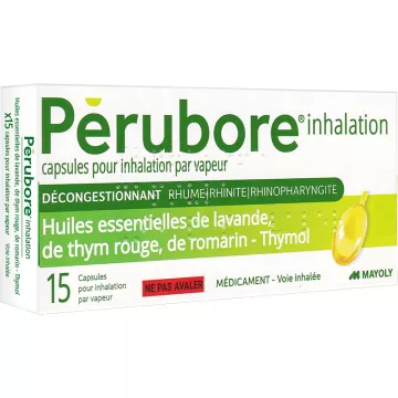PERUBORE Essential Oil Inhalation Cold 15 Capsules
