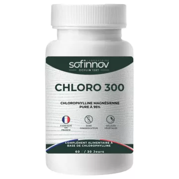 Sofinnov Chloro 300 Clorofila 60 cápsulas vegetais