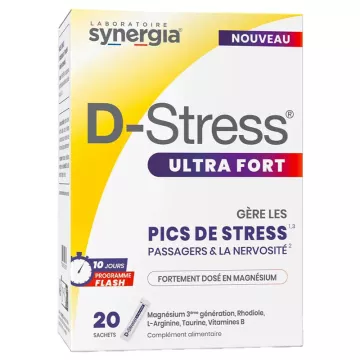 D-Stress Ultra Fort Polvo 20 sobres