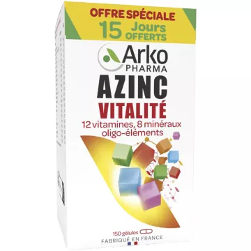 Arkopharma Azinc Vitalität 12 Vitamine 8 Mineralien